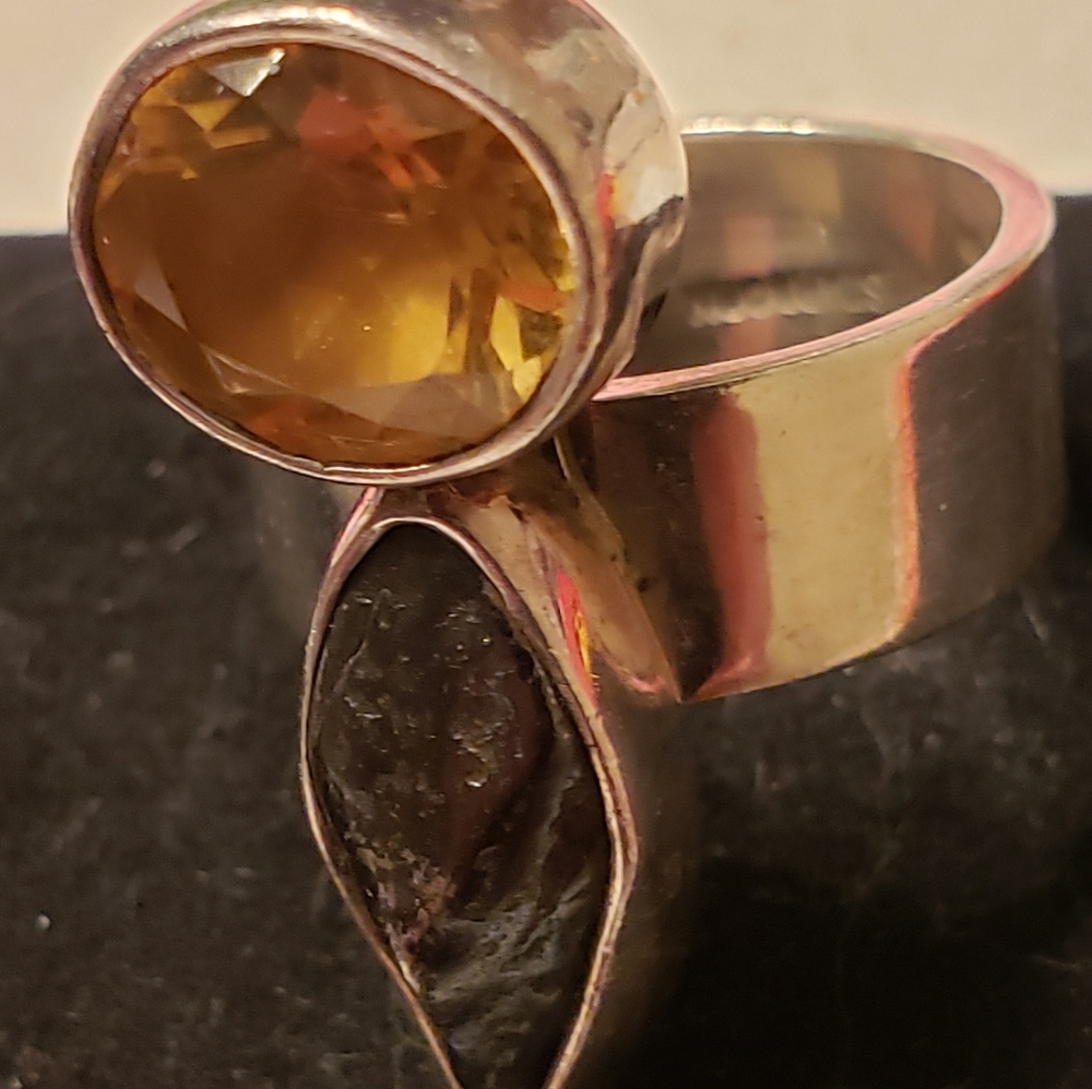 Starborn multi-stone ring